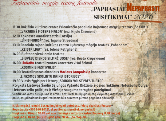 Kviečia vasaros susitikimai „Prie dvaro“