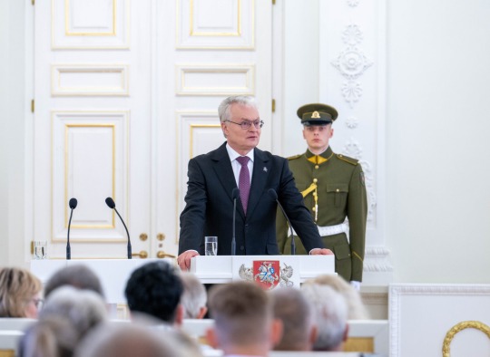 Renginio Prezidentūroje akimirkos
