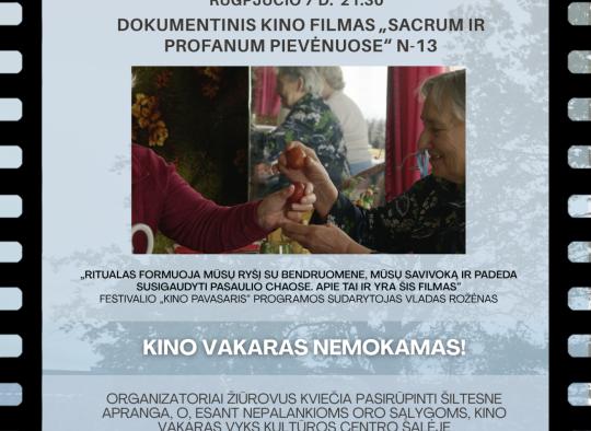 Liepos mėnesio renginiai Ukmergėje ir rajone