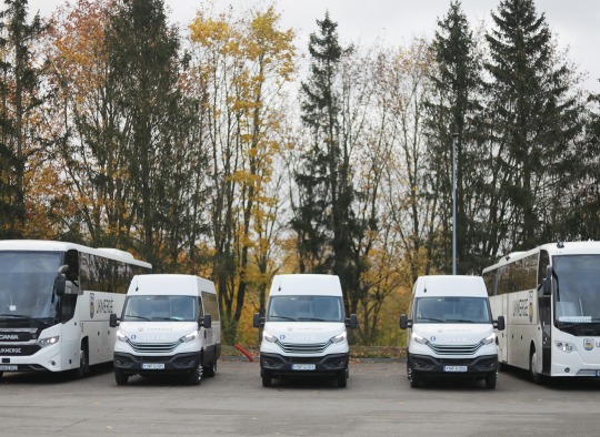 UAB „Ukmergės autobusų parkas“ įsigijo tris naujus mikroautobusus