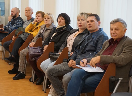 Viešo projekto pristatymo dalyviai