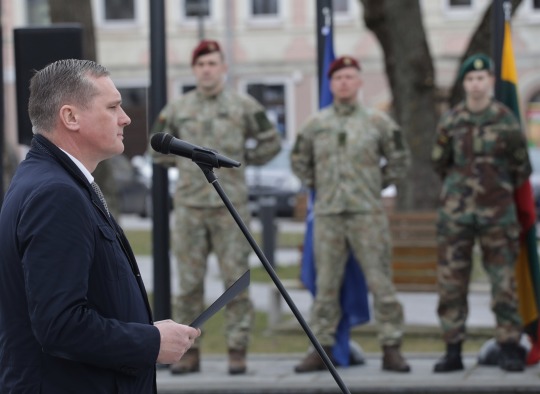 Lietuvos įstojimo į NATO 21-ųjų metinių minėjimo akimirkos