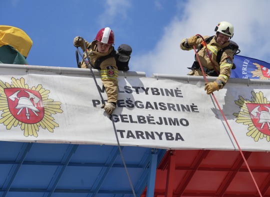Ukmergės vardą garsinantis ugniagesiai – tarp stipriausiųjų Kaune