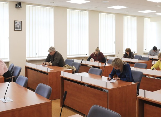 Ukmergiškiai rašė Nacionalinį diktantą