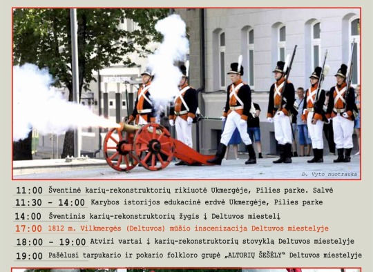 Vilkmergės (Deltuvos) mūšio inscenizacija