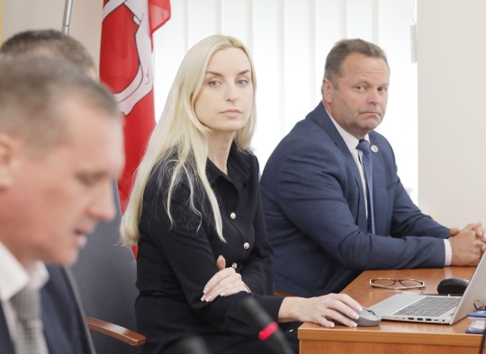 Tarybos posėdžio akimirkos
