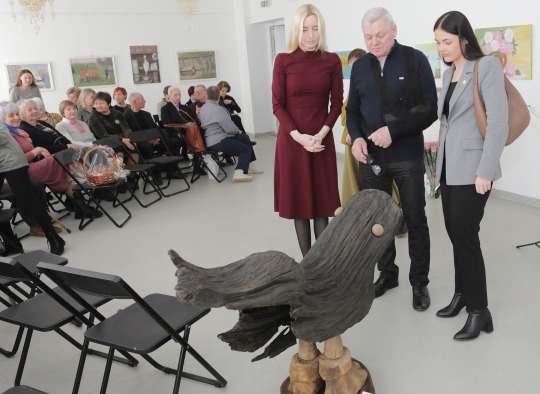 Ukmergės kultūros centre pristatyta tradicinė Ukmergės rajono tautodailininkų kūrinių paroda