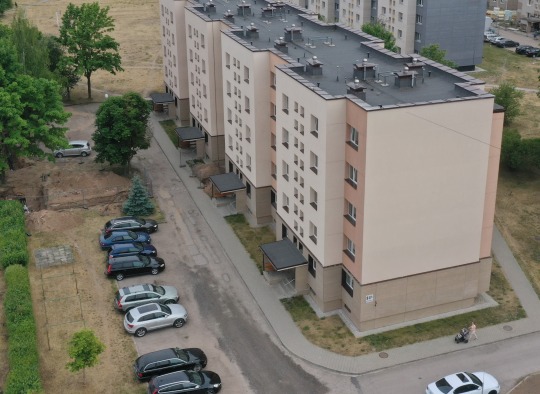 Planuojami darbai Vilniaus g. 94a kieme