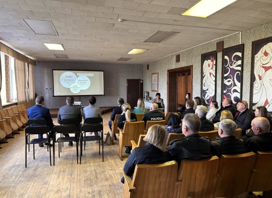 Šešuolių seniūnijos ataskaitinio susitikimo akimirkos