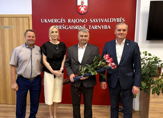 Ukmergės rajono savivaldybės priešgaisrinės tarnyba turi naują vadovą