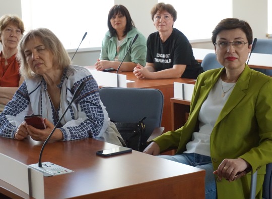 Karo savanoriai iš Ukrainos apsilankė Savivaldybėje 