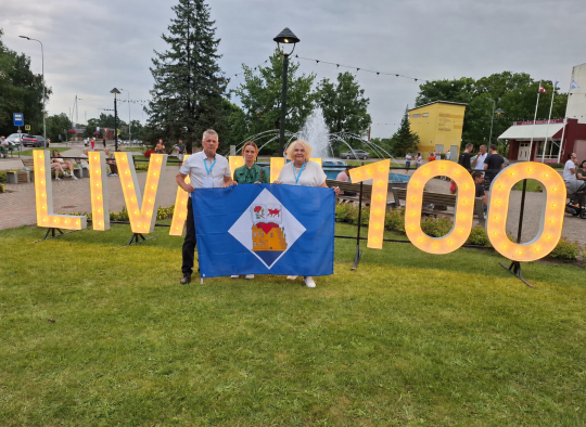 Lyvanų miesto 100-mečio šventėje – ir Ukmergės rajono atstovai