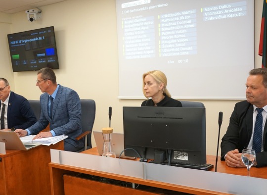 Posėdžiavo Ukmergės rajono savivaldybės taryba