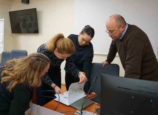 Viešo projekto pristatymo dalyviai