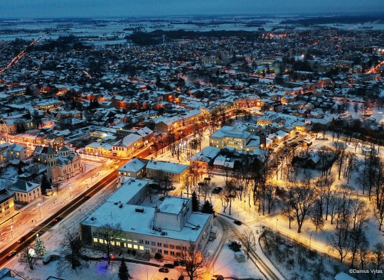 Ukmergė iš paukščio skrydžio