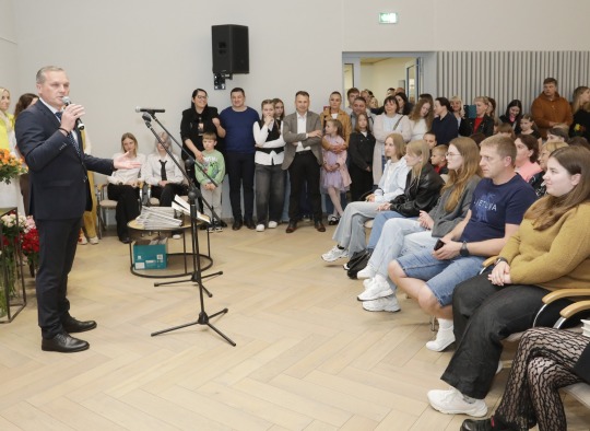 Gabių vaikų ir jaunimo apdovanojimų akimirkos