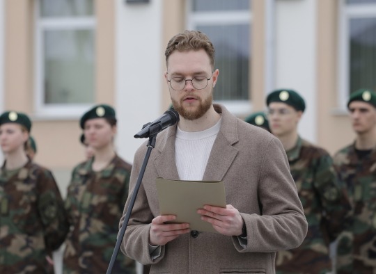 Lietuvos įstojimo į NATO 21-ųjų metinių minėjimo akimirkos