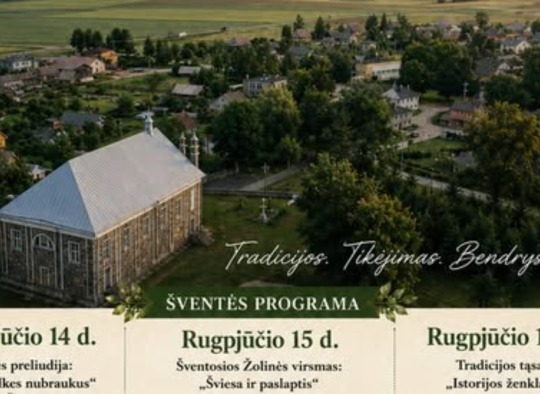 Rugpjūčio mėnesio renginiai Ukmergėje ir rajone