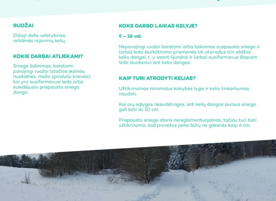  AB „Kelių priežiūra“  informacija