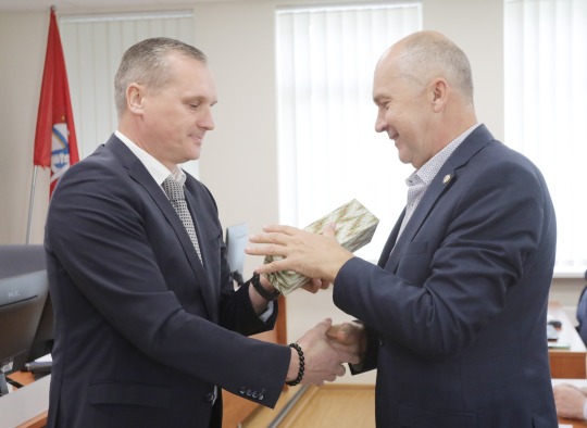 Tarybos posėdžio akimirkos