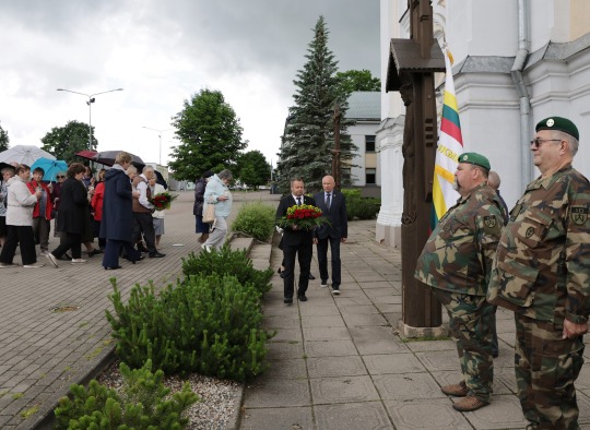 Ukmergėje paminėta Gedulo ir vilties diena