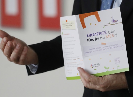 Maisto atliekų rūšiavimo kampanija