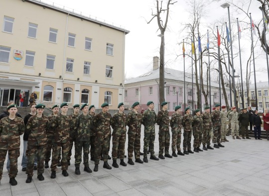 Lietuvos įstojimo į NATO 21-ųjų metinių minėjimo akimirkos