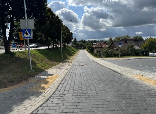 Atnaujinta Pakalnės gatvė Ukmergėje