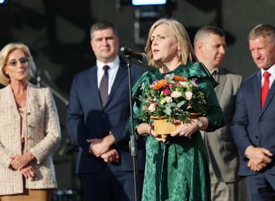 Ukmergė miesto šventėje pradėjo vasarą ir pagerbė naująjį Garbės pilietį