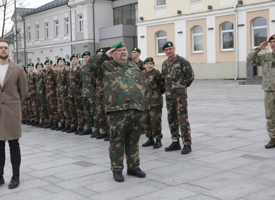 Lietuvos įstojimo į NATO 21-ųjų metinių minėjimo akimirkos