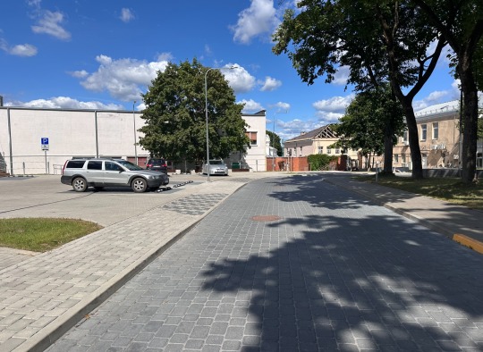 Atnaujinta Pakalnės gatvė Ukmergėje
