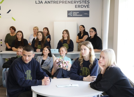 Ukmergėje - pirmoji LJA antreprenerystės erdvė, kurioje keičiasi mokytojo ir mokinio vaidmenys