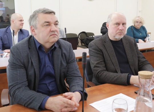 Tarybos posėdžio akimirkos
