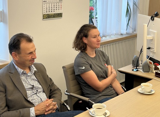 Diskusija su sportininkais