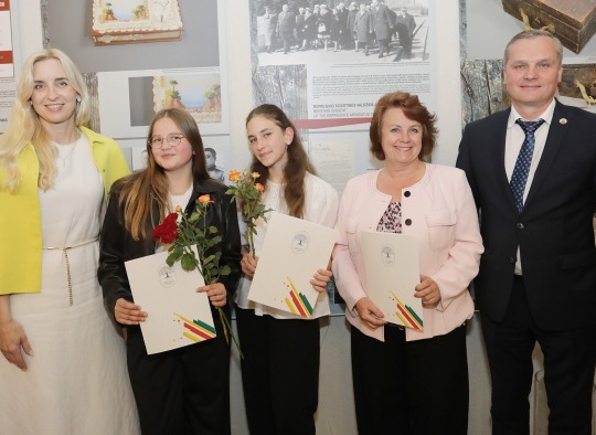 Gabių vaikų ir jaunimo apdovanojimų akimirkos