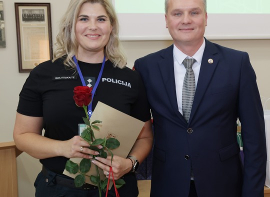 Angelų sargų dieną pagerbti Ukmergės policijos pareigūnai ir pilietiški gyventojai
