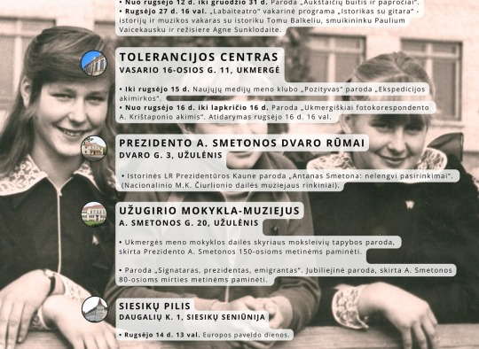 Rugsėjo mėnesio renginiai Ukmergėje ir rajone