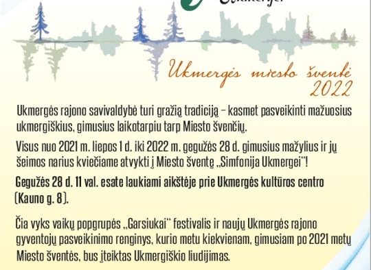 kvietimas ukmergiškiams