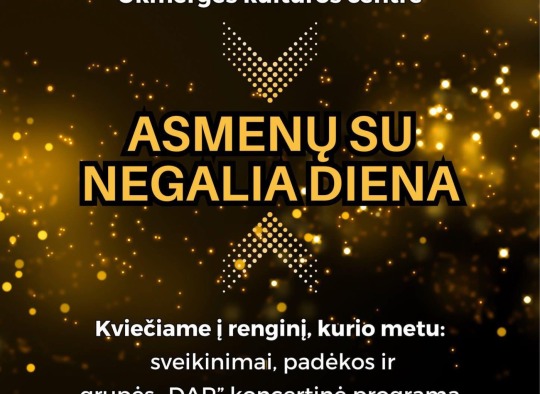 Gruodžio mėnesio renginiai Ukmergėje ir rajone