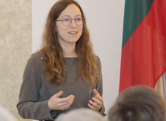 Zigmo Zinkevičiaus premijos laureatės pagerbimo šventės akimirkos