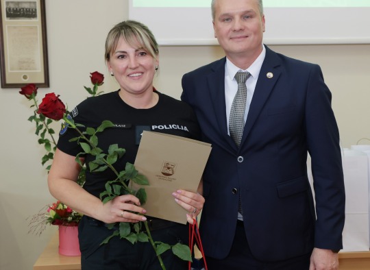 Angelų sargų dieną pagerbti Ukmergės policijos pareigūnai ir pilietiški gyventojai