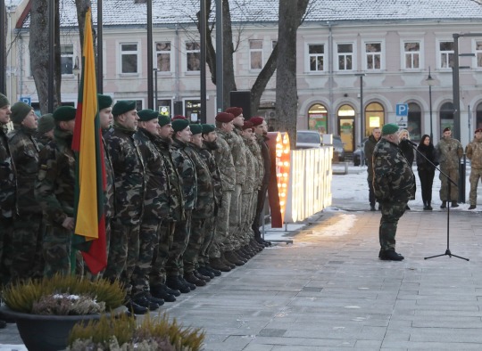 Ukrainos karo metinių minėjimo akimirkos