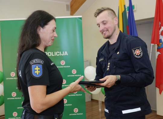 Angelų sargų dieną pagerbti Ukmergės policijos pareigūnai ir pilietiški gyventojai