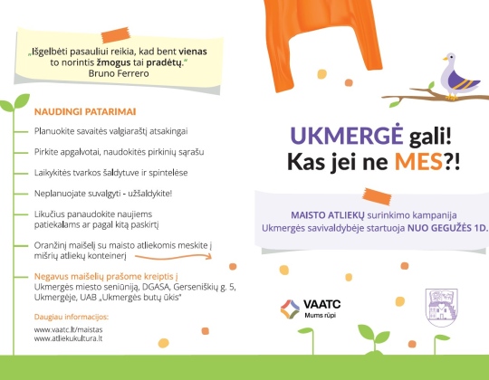 Informacija apie maisto atliekas
