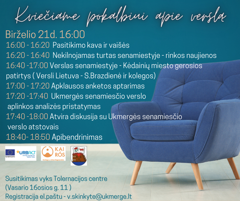 Renginio programa