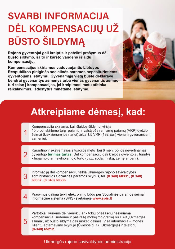 Dėl kompensacijų