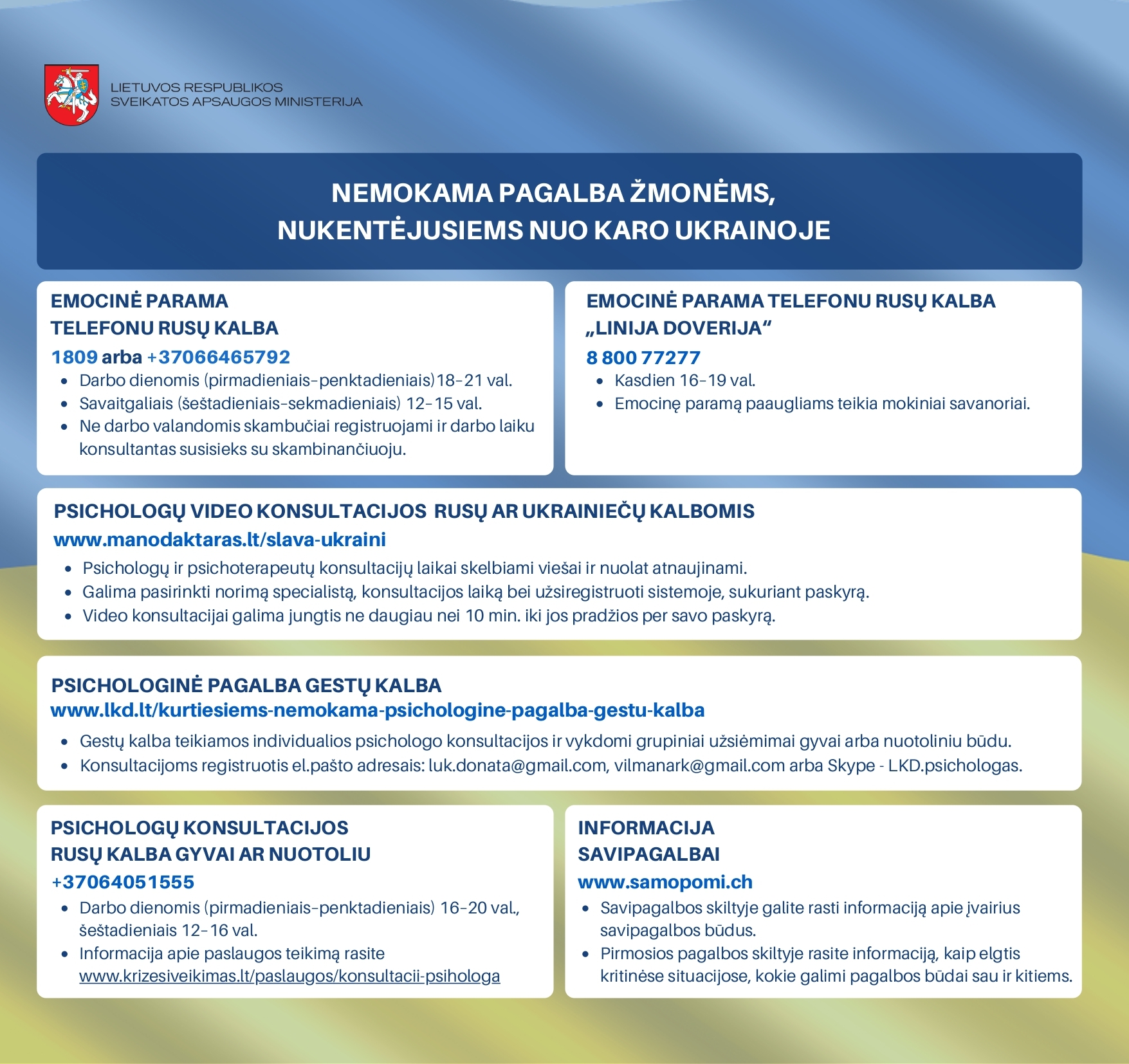 Informacija lietuviškai